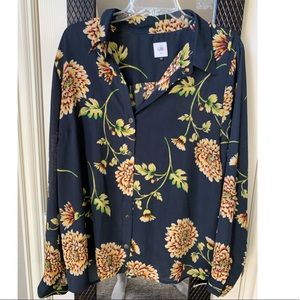 Cabi Flowery Blouse